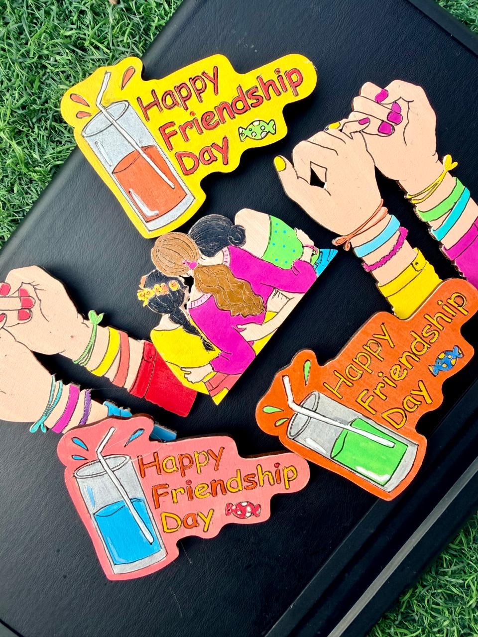 Happy Friendship Day Magnet Set